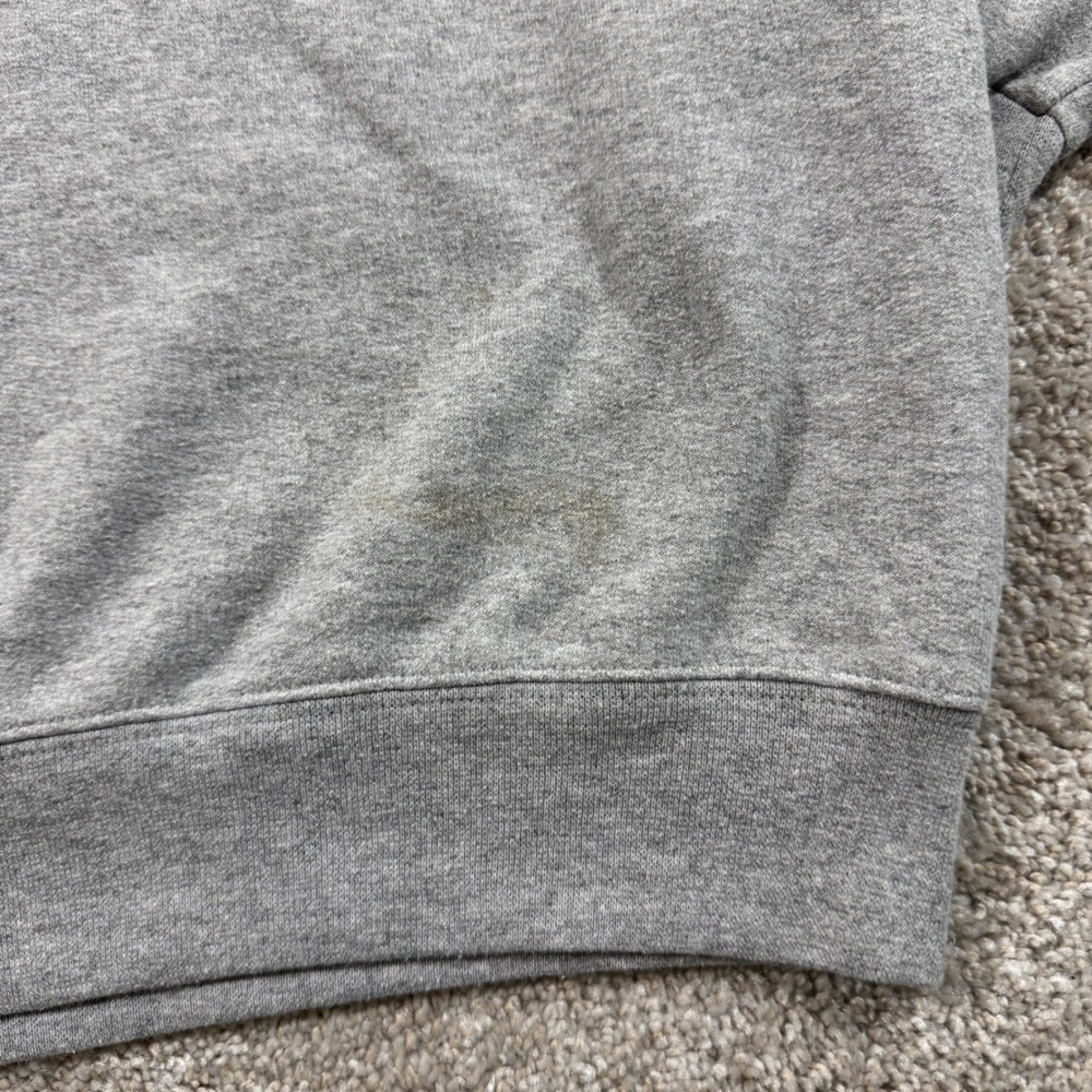 Champion James Madison University JMU Sweatshirt Gray Large Pullover Crewneck - Picture 10 of 11